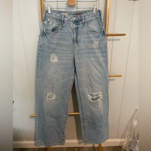 Wide leg jeans